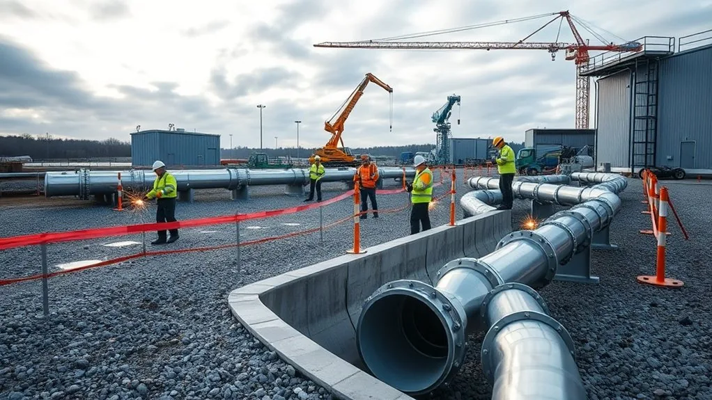 Gas & Oil Pipe Ducting & Installation in Ramsgate